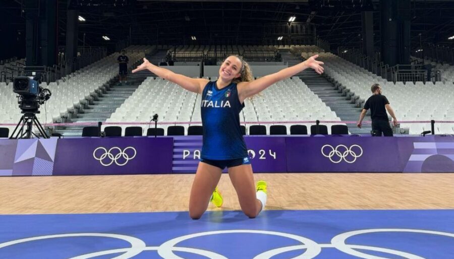 İtalya Kadın Milli Voleybol Takımı oyuncusu Gaia Giovannini