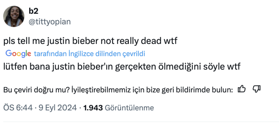 Justin Bieber öldü mü