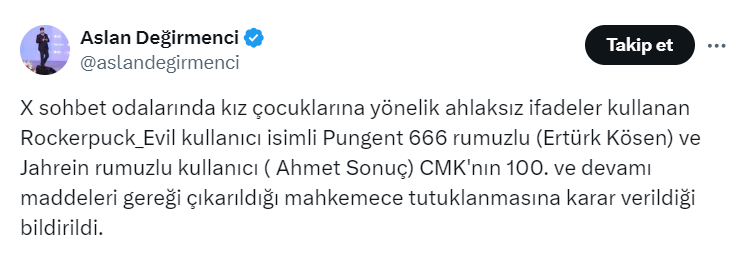 Jahrein ve Pungent 666 tutuklandı