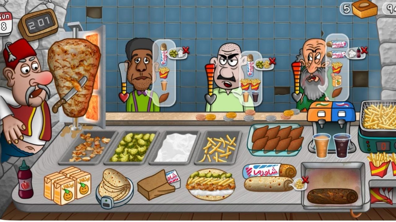 Döner oyunu Döner Efsanesi App Store ve Play Store'da indirilebilir