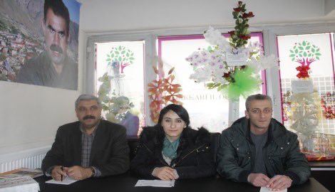 Mine Sevdin Alçiçek HDP Hakkari eşbaşkan