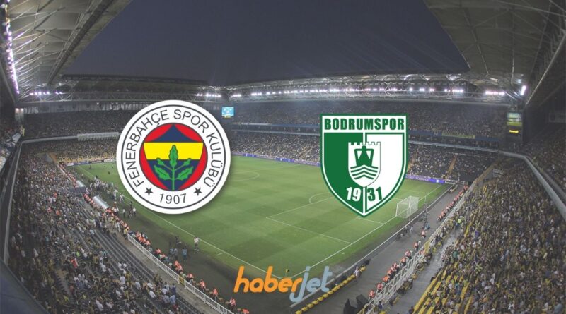 Fenerbahçe Bodrum FK canlı beIN Sports 1'den yayınlanıyor