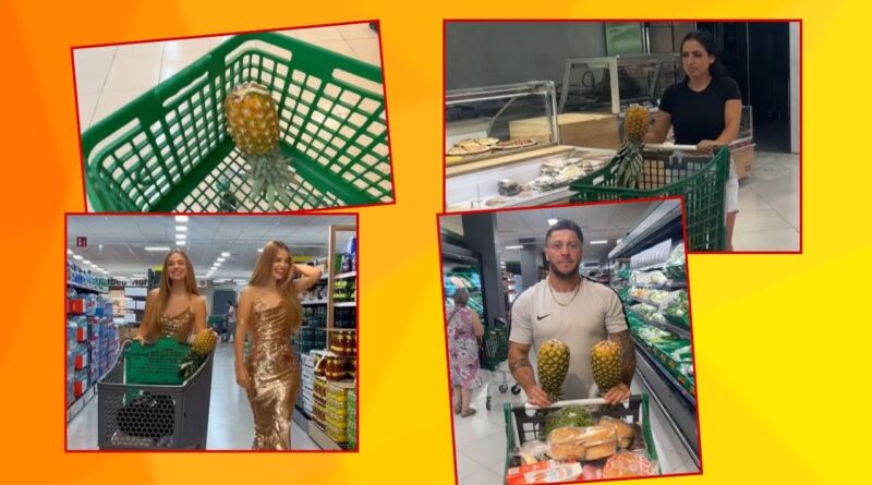 Market arabasına ters ananas koyma akımı trendi hangi market