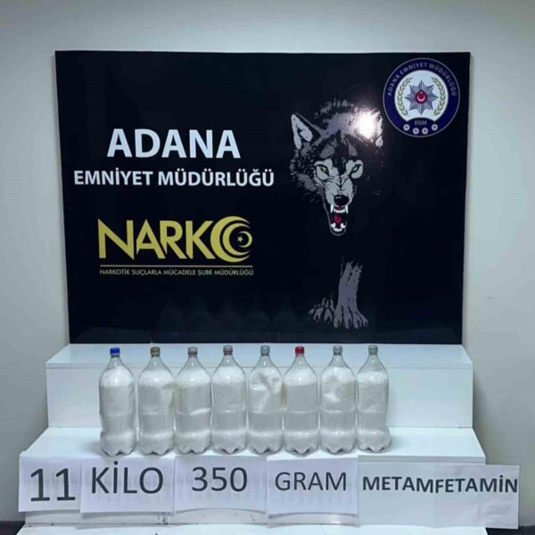 11 kilo metamfetamin ele geçirildi-1