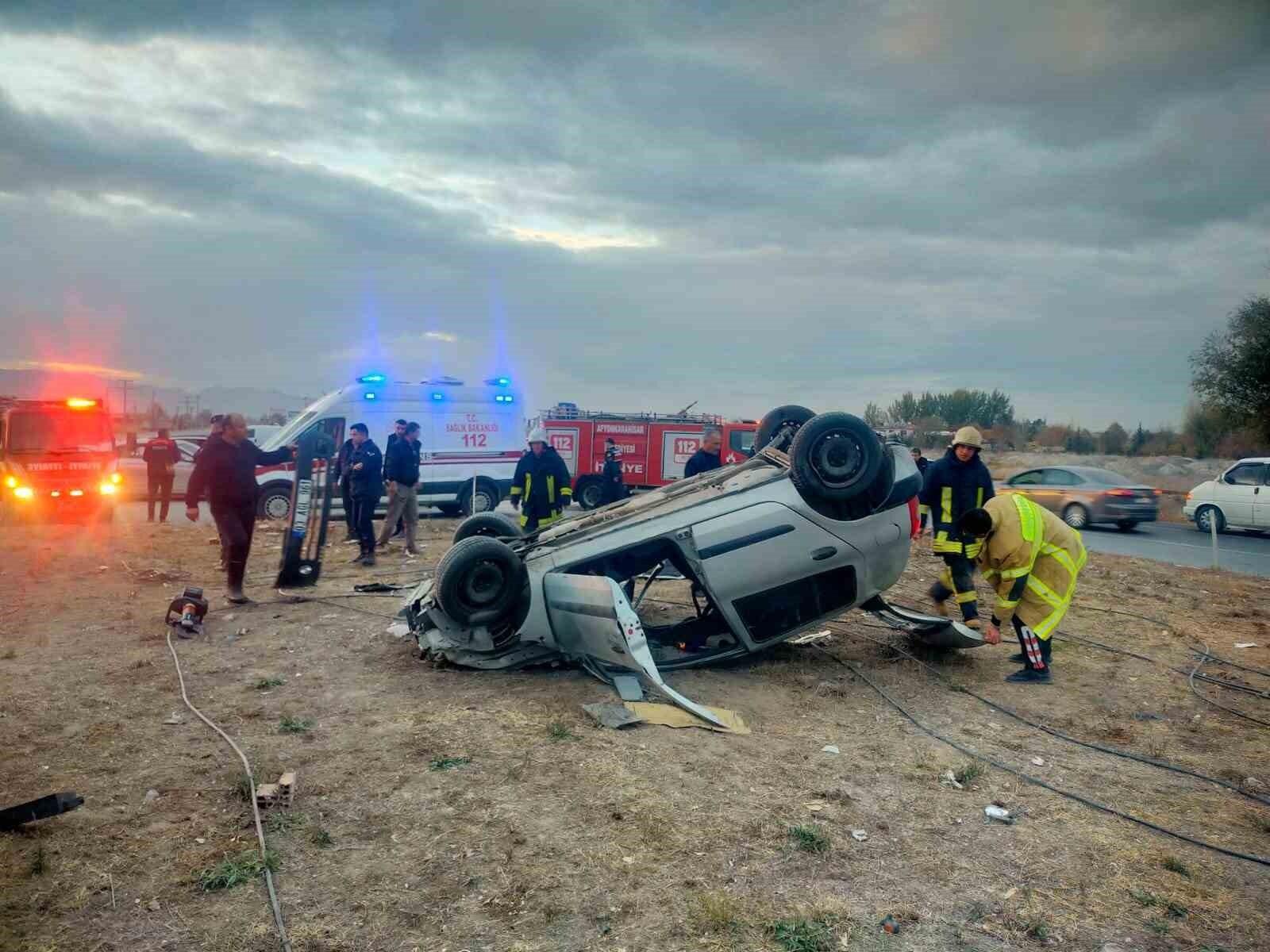 Afyonkarahisar’da Cezaevi Ziyaretinden Sonra Kazada Hayatını Kaybeden Kadın