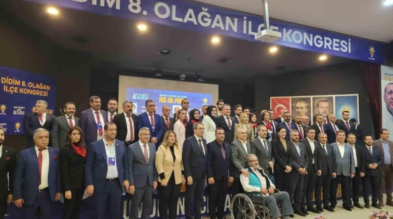 AKP Didim İl Başkanlığı Sebahattin Akkuş'un elinde 1