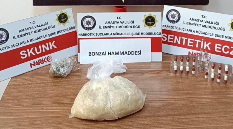 Amasya'da 61 Milyon TL Değerinde Uyuşturucu Elekesi Yapıldı, 3 Kişiyi Tutukladı Polis 1