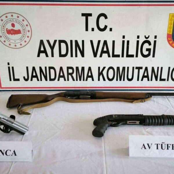 Aydın’da 12 adet ruhsatsız tabanca geçirildi-resim