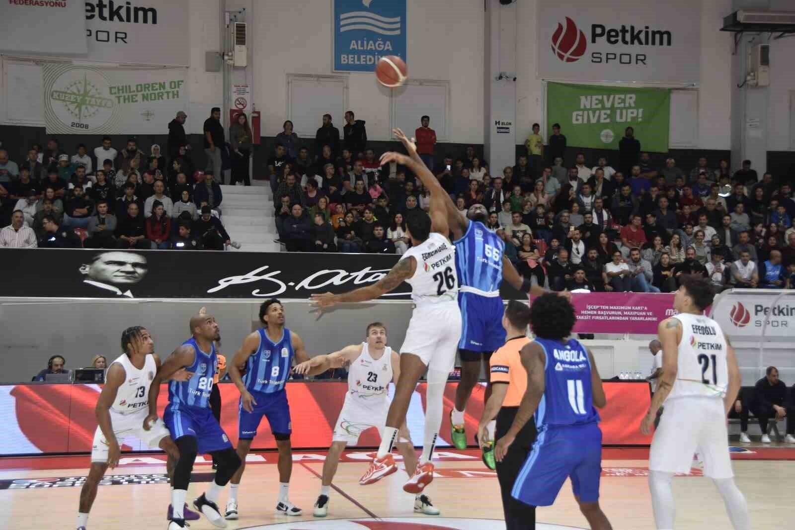 Basketbol Süper Ligi: Aliağa Petkimspor: 68 – Türk Telekom: 75