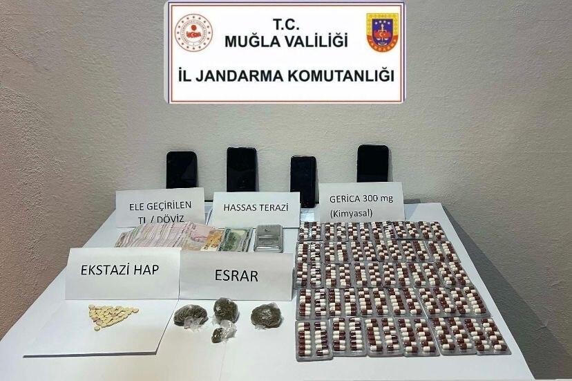 Bodrum’da Uyuşturucu Operasyonu: K.D. ve A.T. Gözaltına Alındı