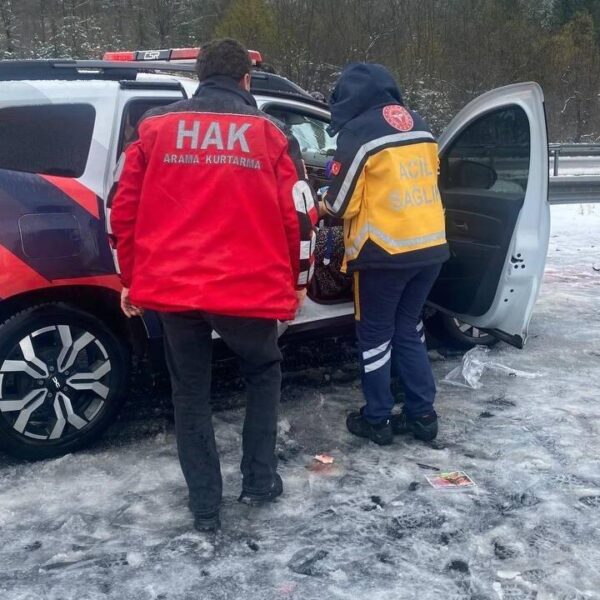 Bolu Tünelinde Trafik Kavgası-2