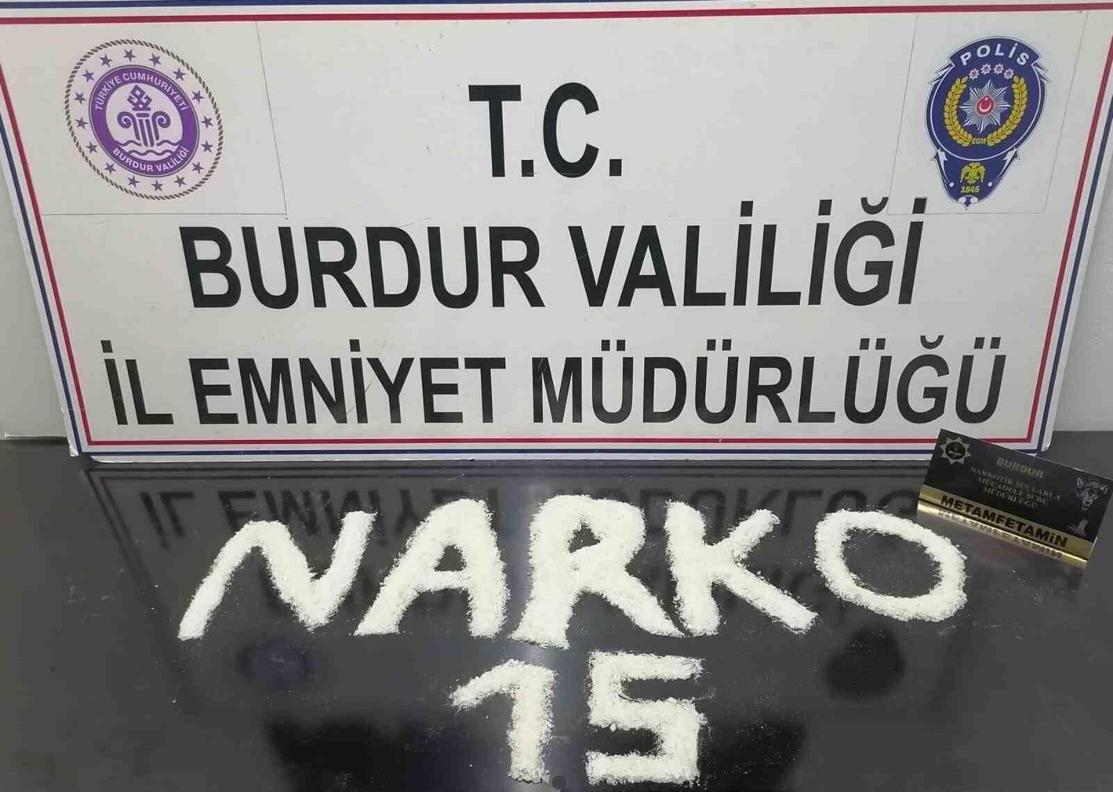 Burdur’da 2 Araçta Uyuşturucu Madde Ele Getirilmesi