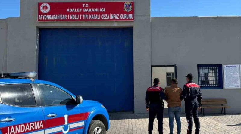 C.A. Sandıklı'da Yakalanarak Afyonkarahisar Cezaevinde 1