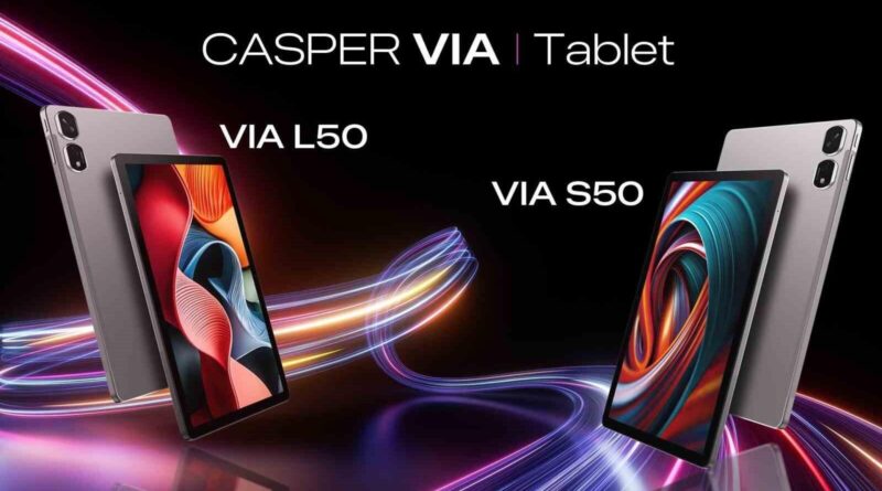 Casper VIA L50 ve VIA S50 tablet özellikleri 1