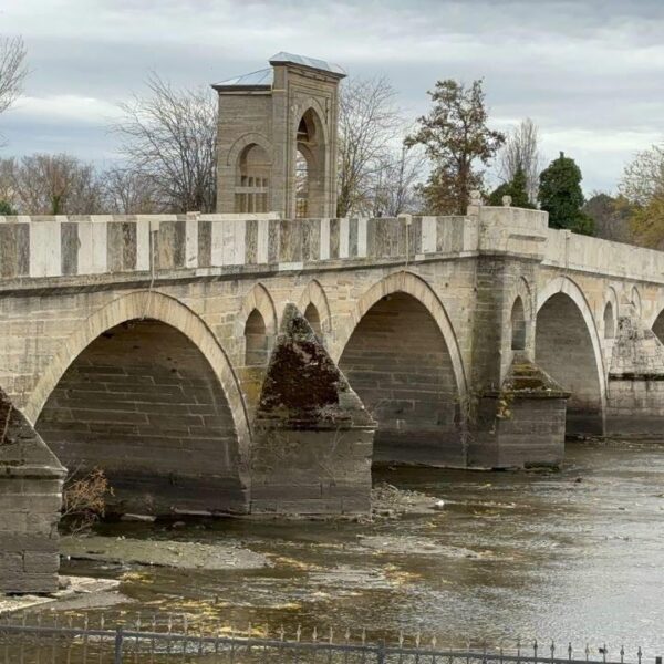 Edirne'de Tunca Nehri'nde Çağlayan Suyu-9