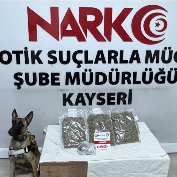 Eta Köpeğiyle Uyuşturucu Maddeyi Buldu