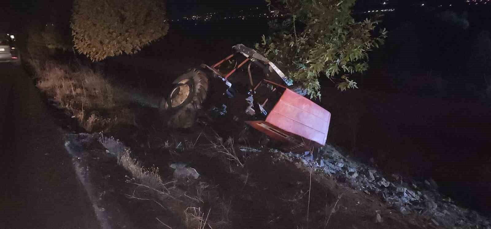 Hatay’da Kamyon-Traktör Çarpışması Traktör Sürücüsünü Yaraladı