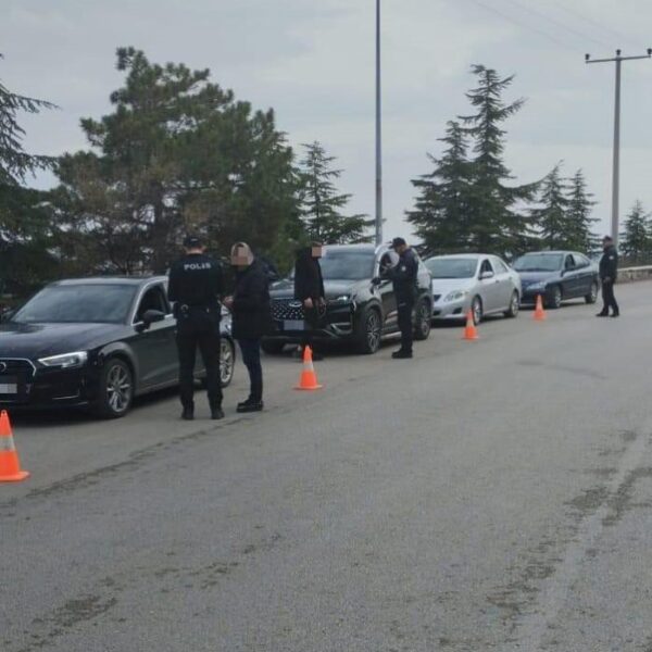 Hıdırlık Tepesi'nde Polis Denetimi