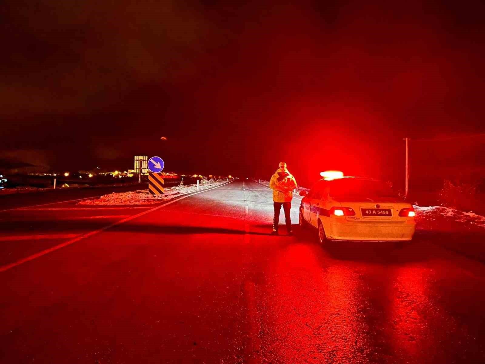 Hisarcık’ta Yol Çalışması Bölgesinde Ters Yön Sürüşü Ceza