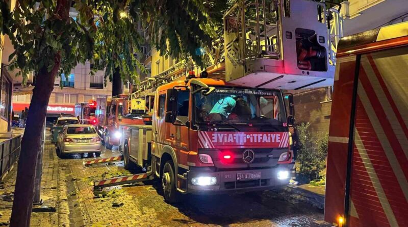 İstanbul Bahçelievler'de Yangın 1