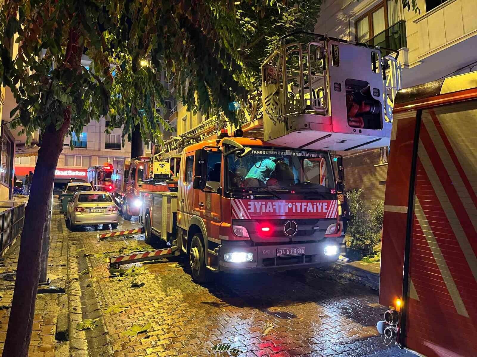 İstanbul Bahçelievler’de Yangın