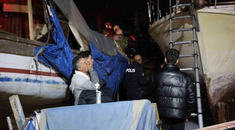 İzmir'de Teknede Tüp Patlaması Sonucu Bir Kişi Öldü 1