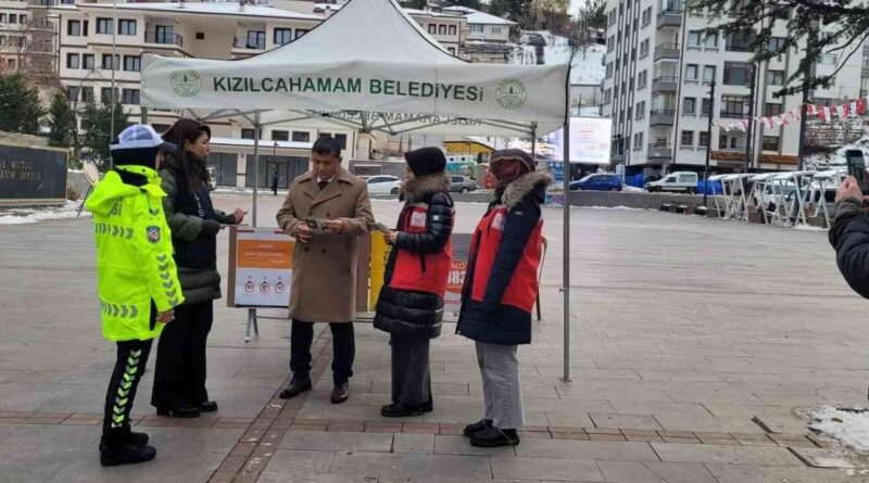 Kahramankazan ve Kızılcahamam Ekipleri, 25 Kasım Kadına Yönelik Şiddete Karşı Bilinçlendirme Çalışması Yaptı 1