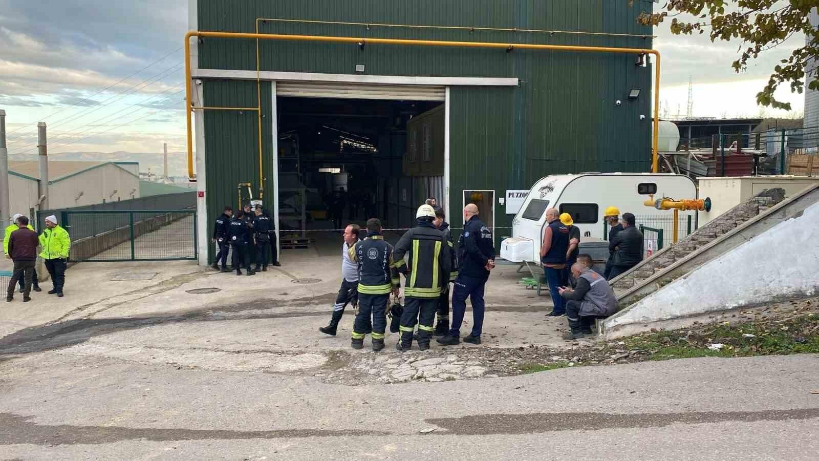 Kocaeli Dilovası’nda Geri Dönüşüm Tesisinde Patlama 1 Ölümcül