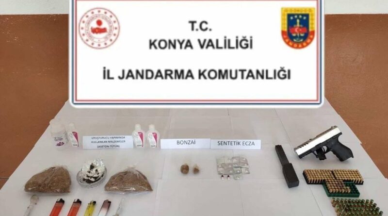 Konya'da Jandarma Operasyonlarıyla 6 Şüpheli Gözaltına Alındı 1