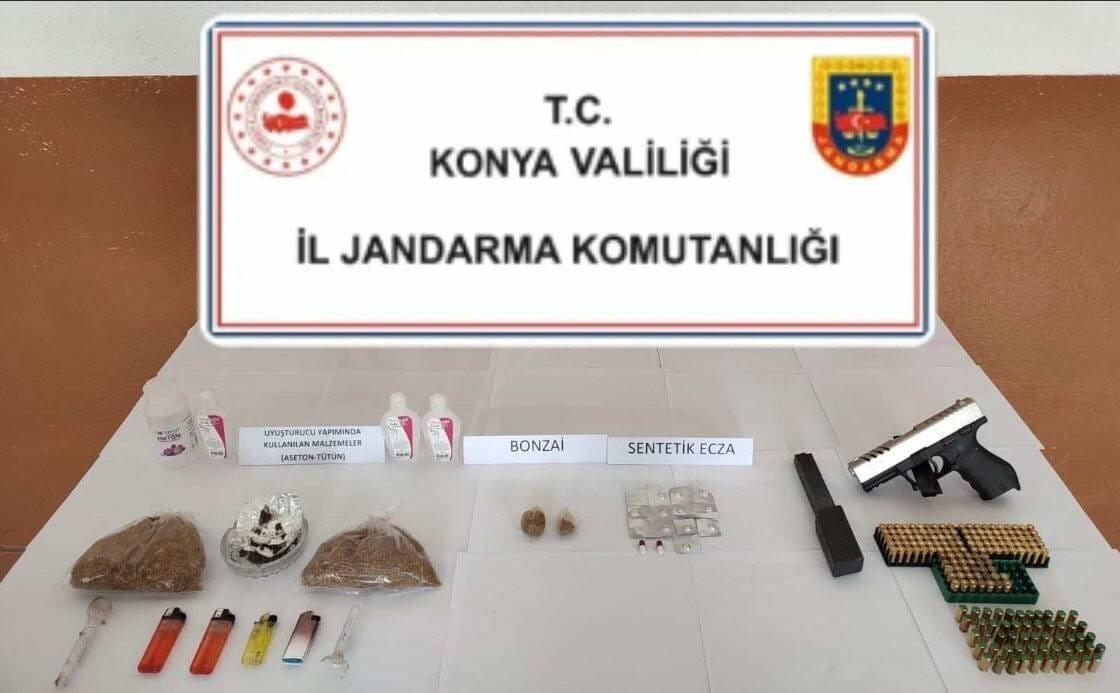 Konya’da Jandarma Operasyonlarıyla 6 Şüpheli Gözaltına Alındı