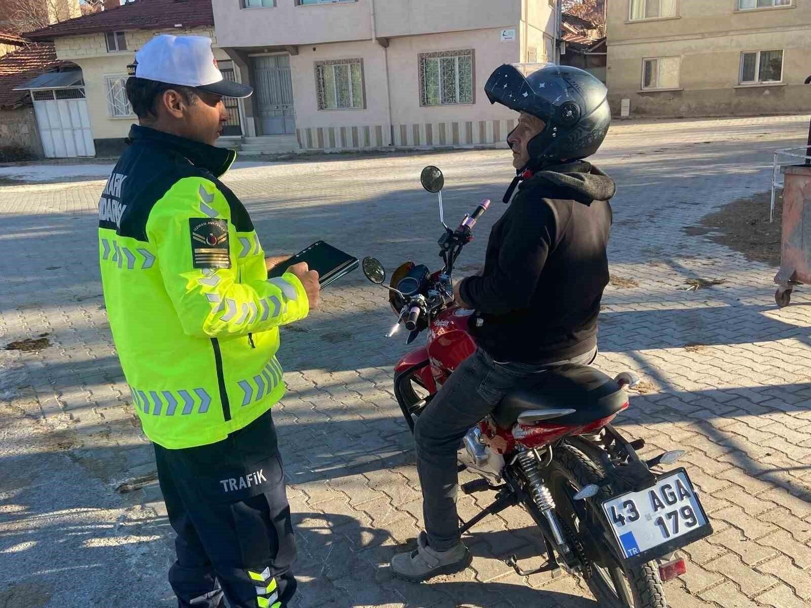 Kütahya’da Motosiklet ve Motorlu Bisikletlere Özel Denetim