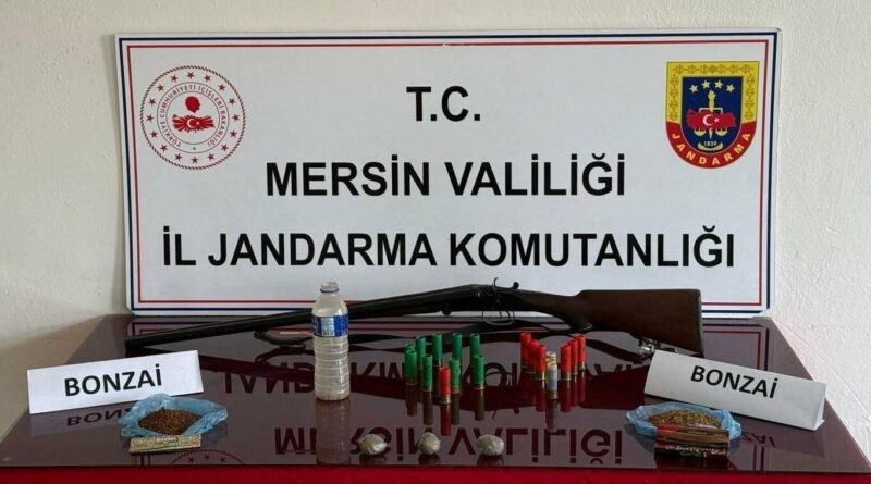 Mersin'de 4 şüpheli uyuşturucu operasyonunda ıakalandı 1