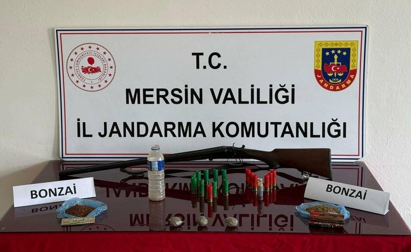 Mersin’de 4 şüpheli uyuşturucu operasyonunda ıakalandı