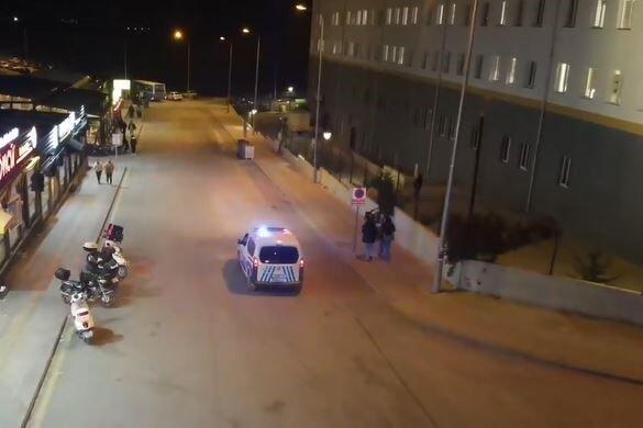 Polis ekipleri Yozgat'ta 'BOZOK-18 Huzur Uygulaması' yapıyor.-1