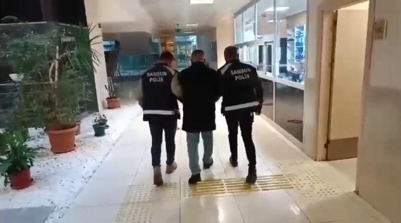 Samsun'da Kasten Adam Öldürmek Suçundan 15 Yıl 3 Ay Hapis Cezasıyla Aranan H.K. Yakalanıp Tutuklandı 1