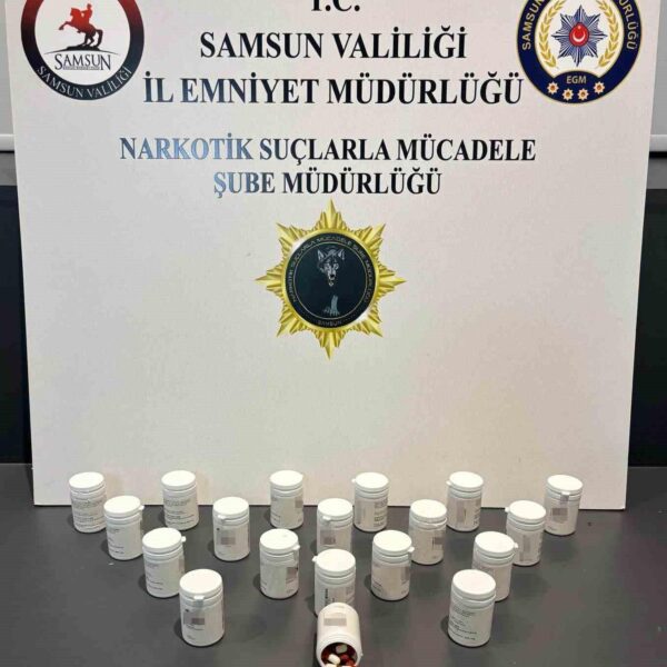 Samsun polisi uyuşturucu operasyonu