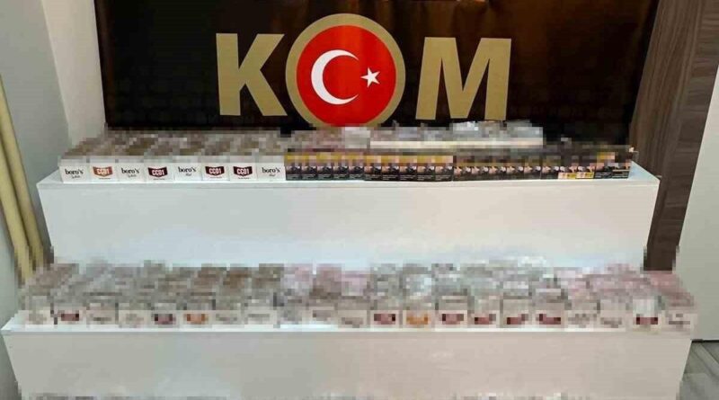 Şanlıurfa'da Kaçak Sigara ve Tütün Ürünlerine Yönelik Operasyon 1