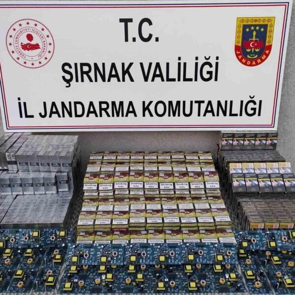 Şırnak’ta jandarma ekiplerinden kaçakçılık operasyonu-1