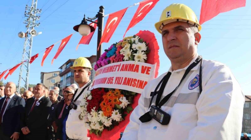 Taş kömürünü bulan Uzun Mehmet törenle anıldı 1