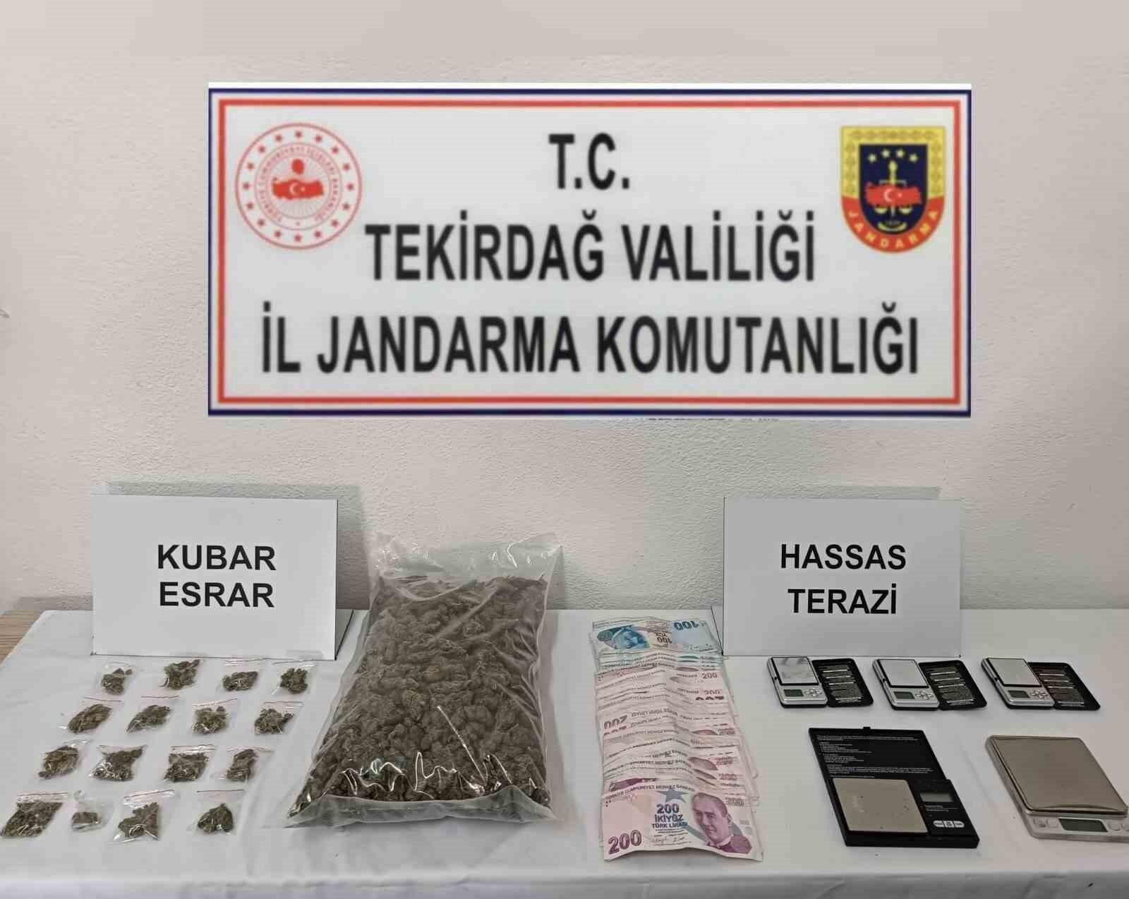 Tekirdağ’da Kaçak Makaron ve Uyuşturucu Operasyonu