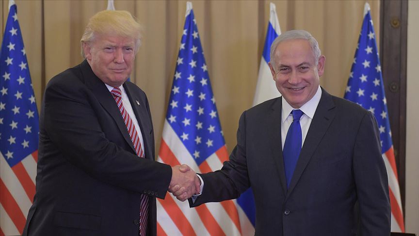 Trump israil filistin açıklaması