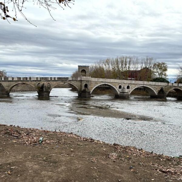 Tunca Nehri'ndeki Düşük Su Seviyesi-2