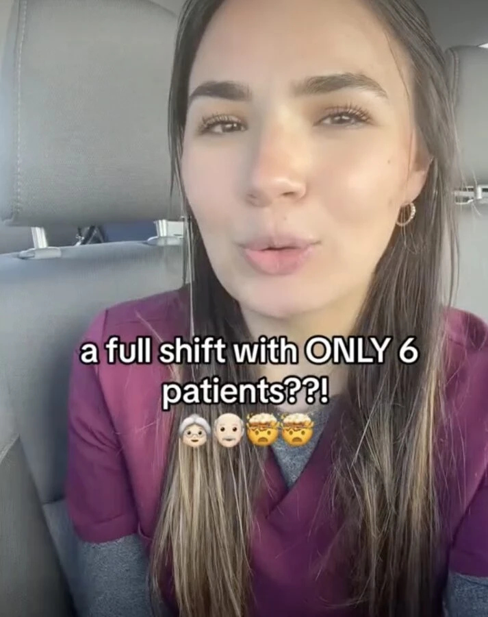 tiktok nurse Hannah sildiği video çocuğu