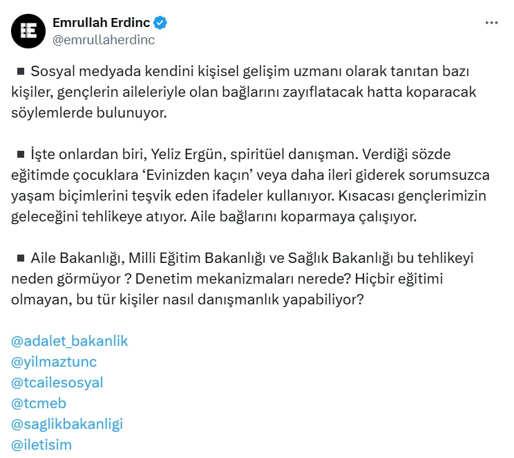 Yeliz Ergün olayı ne