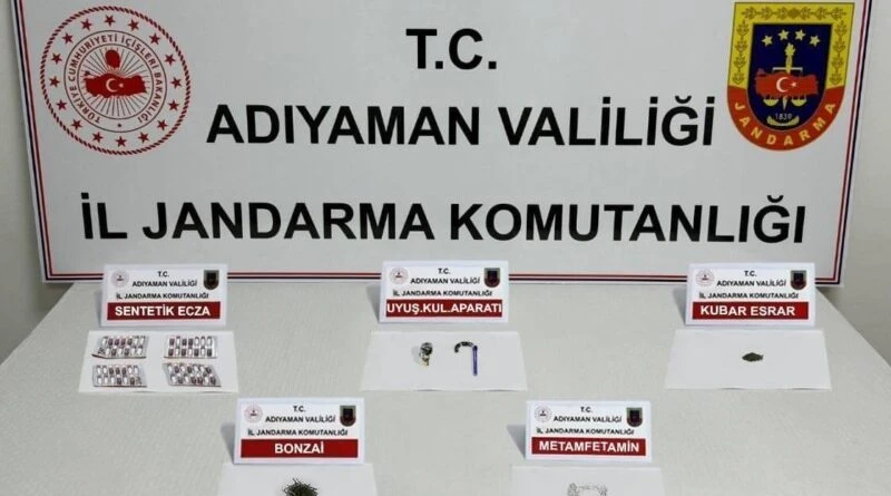 Adıyaman'da Jandarma Ekipleri Uyuşturucuyla Mücadelede 16 Kişiyi Göze Aldı 1