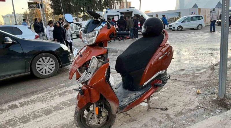 Adıyaman'da Motosiklet Otomobille Çarpışması Sonucu Sürücü Yaralandı 1