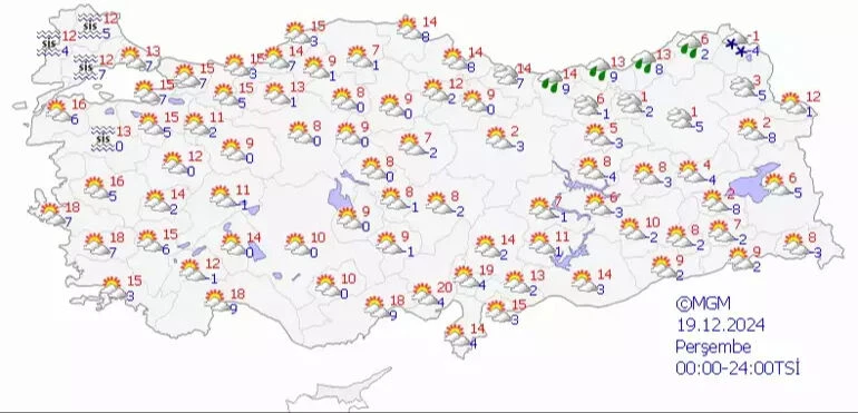 Ardahan hava durumu 19 Aralık 2024