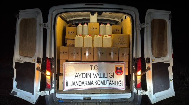 Aydın’ın Germencik’te 1 Ton 600 Litre Etil Alkol Ele Geçirildi, İki Kişi Gözaltına Alındı 1