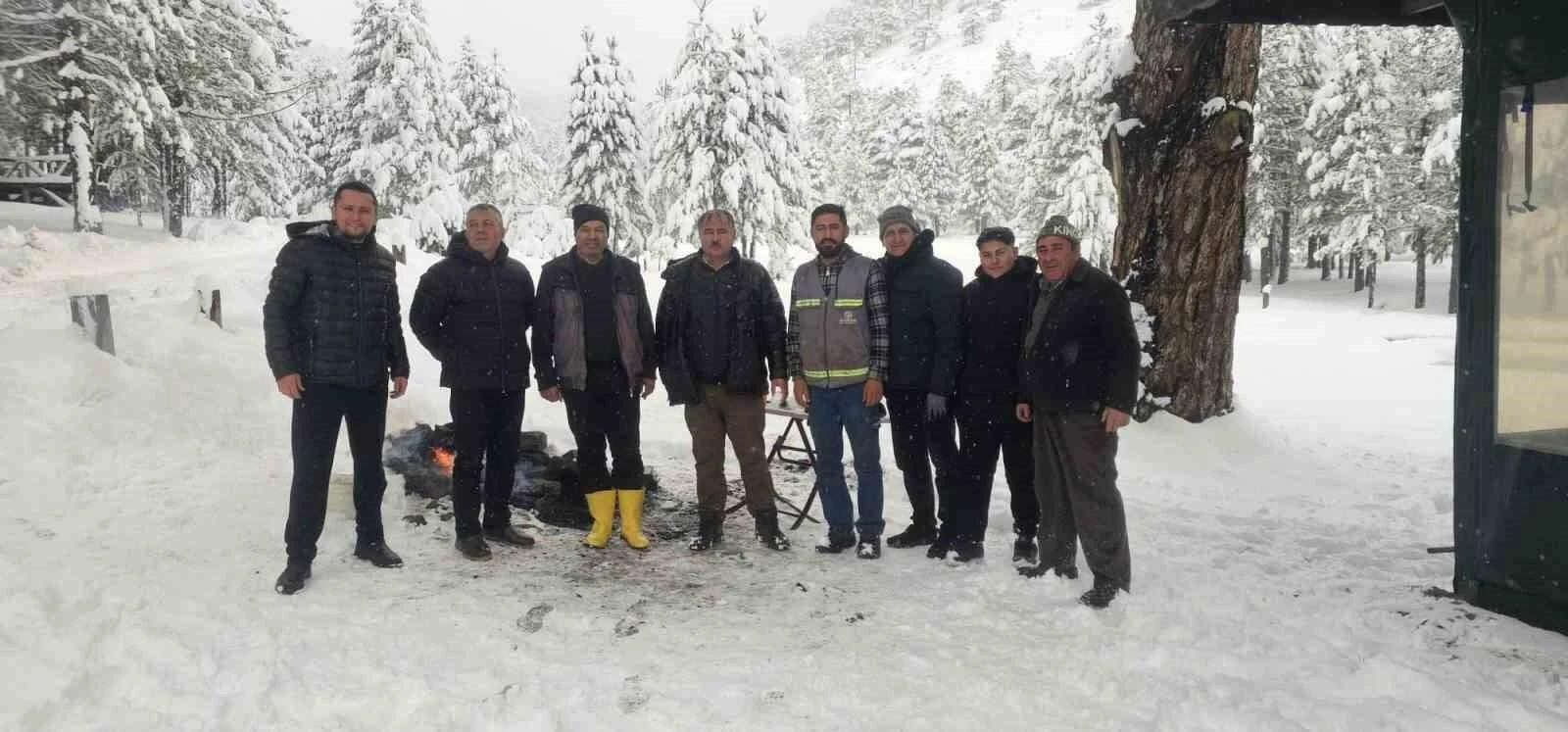 Beyağaç Belediye Başkanı Sezayi Pütün, Topuklu Yaylasını Ziyaret Etti