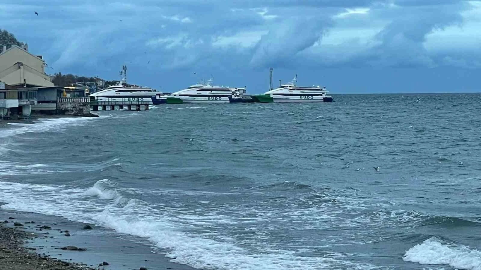 BUDO Marmara Bölgesi’nde Hava Şartları Nedeniyle Seferler İptal Etti